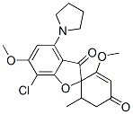 7-Chloro-2',6-dimethoxy-6'-methyl-4-(1-pyrrolidinyl)spiro[benzofuran-2(3H),1'-[2]cyclohexene]-3,4'-dione CAS#: 26881-67-4