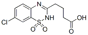 7-Chloro-2H-1,2,4-benzothiadiazine-3-butanoic acid 1,1-dioxide CAS#: 101064-00-0