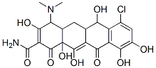 7-Chloro-4-(dimethylamino)-1,4,4a,5,5a,6,11,12a-octahydro-3,6,9,10,12,12a-hexahydroxy-1,11-dioxo-2-naphthacenecarboxamide CAS#: 13227-28-6