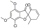7-Chloro-4,6-dimethoxy-6'-methylspiro[benzofuran-2(3H),1'-[3]cyclohexene]-2',3-dione CAS#: 26881-69-6