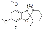 7-Chloro-4,6-dimethoxy-6'-methylspiro[benzofuran-2(3H),1'-cyclohexane]-2',3-dione CAS#: 26891-86-1