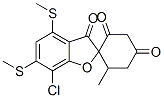 7-Chloro-6'-methyl-4,6-bis(methylthio)spiro[benzofuran-2(3H),1'-cyclohexane]-2',3,4'-trione CAS#: 26891-74-7