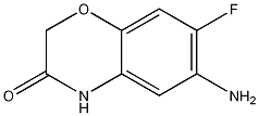7-Fluoro-6-amino-2H-1,4-benzoxazin-3(4H)-one CAS#: 112748-06-8