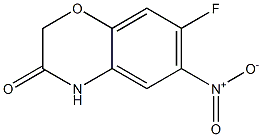 7-Fluoro-6-nitro-2H-1,4-benzoxazin-3(4H)-one, 97% CAS#: 103361-67-7