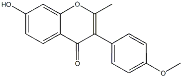7-HYDROXY-3-(4-METHOXYPHENYL)-2-METHYL-4H-CHROMEN-4-ONE CAS#: 13004-42-7