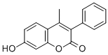 7-HYDROXY-4-METHYL-3-PHENYLCOUMARIN 97 CAS#: 20050-76-4