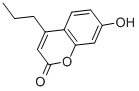7-HYDROXY-4-PROPYL-2H-CHROMEN-2-ONE CAS#: 19225-02-6
