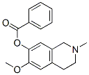 7-Isoquinolinol,  1,2,3,4-tetrahydro-6-methoxy-2-methyl-,  benzoate  (ester)  (8CI) CAS#: 19625-96-8