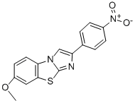 7-METHOXY-2-(4-NITROPHENYL)IMIDAZO[2,1-B]BENZOTHIAZOLE CAS#: 24247-22-1