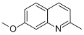 7-METHOXY-2-METHYLQUINOLINE CAS#: 19490-87-0