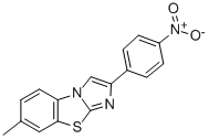 7-METHYL-2-(4-NITROPHENYL)IMIDAZO[2,1-B]BENZOTHIAZOLE CAS#: 24247-19-6