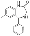 7-METHYL-5-PHENYL-1,3,4,5-TETRAHYDRO-2H-1,4-BENZODIAZEPIN-2-ONE CAS#: 17972-75-7