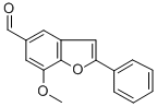 7-Methoxy-2-phenylbenzofuran-5-carboxaldehyde CAS#: 108444-34-4