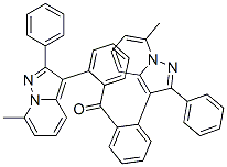 (7-Methyl-2-phenylpyrazolo[1,5-a]pyridin-3-yl)phenyl ketone CAS#: 17408-40-1