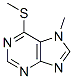 7-Methyl-6-methylthio-7H-purine CAS#: 1008-01-1