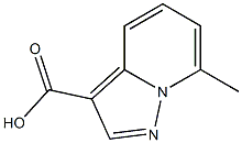 7-Methylpyrazolo[1,5-a]pyridine-3-carboxylic acid CAS#: 16205-47-3