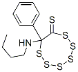 7-Phenyl-7-(butylamino)-1,2,3,4,5,6-hexathiocane-8-thione CAS#: 1153-12-4