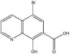 7-Quinolinecarboxylicacid,5-bromo-8-hydroxy-(9CI) CAS#: 205040-59-1