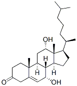 7 alpha,12 alpha-dihydroxy-5-cholesten-3-one CAS#: 1254-03-1