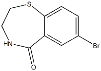 7-broMo-3,4-dihydro-1,4-Benzothiazepin-5(2H)-one CAS#: 14944-02-6