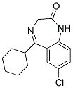 7-chloro-5-cyclohexyl-1,3-dihydro-2H-1,4-benzodiazepin-2-one CAS#: 1789-33-9