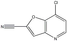 7-chlorofuro[3,2-b]pyridine-2-carbonitrile CAS#: 220992-47-2
