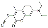 7-diethylamino-4-methyl-3-thiocyanato-chromen-2-one CAS#: 114171-77-6