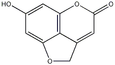 7-hydroxyfuro[4,3,2-de]chromen-4(2H)-one CAS#: 111507-77-8