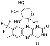 7-methyl-8-trifluoromethyl-10-(1'-D-ribityl)isoalloxazine CAS#: 28956-72-1