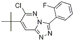 7-tert-butyl-6-chloro-3-(2-fluorophenyl)-[1,2,4]triazolo[4,3-b]pyridazine CAS#: 252977-54-1