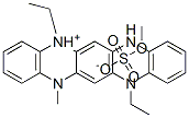 7,14-diethyl-7,14-dihydro-5-methylquinoxalino[2,3-b]phenazinium methyl sulphate CAS#: 20322-78-5
