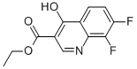 7,8-Difluoro-4-hydroxyquinoline-3-carboxylic acid ethyl ester CAS#: 228728-81-2