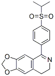 7,8-Dihydro-5-[4-(isopropylsulfonyl)phenyl]-1,3-dioxolo[4,5-g]isoquinoline CAS#: 20884-94-0