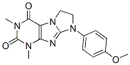 7,8-Dihydro-8-(p-methoxyphenyl)-1,3-dimethyl-1H-imidazo[2,1-f]purine-2,4(3H,6H)-dione CAS#: 28557-28-0