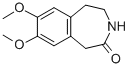 7,8-Dimethoxy-1,3,4,5-tetrahydrobenzo[d]azepin-2-one CAS#: 20925-64-8