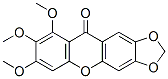 7,8,9-Trimethoxy-10H-1,3-dioxolo[4,5-b]xanthen-10-one CAS#: 24562-58-1