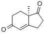 (7AR)-7A-METHYL-2,3,7,7A-TETRAHYDRO-1H-INDENE-1,5(6H)-DIONE CAS#: 17553-89-8