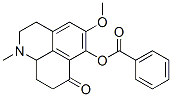 7H-Benzo[de]quinolin-7-one,  1,2,3,8,9,9a-hexahydro-6-hydroxy-5-methoxy-1-methyl-,  benzoate  (ester)  (8CI) CAS#: 17432-14-3