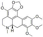 (7aS)-6,7,7a,8-Tetrahydro-4,9,10,11-tetramethoxy-7-methyl-5H-benzo[g]-1,3-benzodioxolo[6,5,4-de]quinoline CAS#: 1358-96-9