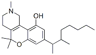 8-(1,2-Dimethylheptyl)-1,3,4,5-tetrahydro-2,5,5-trimethyl-2H-[1]benzopyrano[4,3-c]pyridin-10-ol CAS#: 22168-73-6