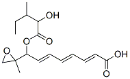 8-(2-Hydroxy-3-methylvaleryloxy)-8-(2-methyloxiranyl)-2,4,6-octatrienoic acid CAS#: 108102-60-9
