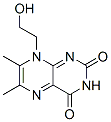 8-(2-Hydroxyethyl)-6,7-dimethylpteridine-2,4(3H,8H)-dione CAS#: 13300-17-9