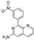 8-(3-Nitrophenyl)-1,7-naphthyridin-6-amine CAS#: 207278-99-7
