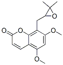 (+)-8-[(3,3-Dimethyloxiran-2-yl)methyl]-5,7-dimethoxy-2H-1-benzopyran-2-one CAS#: 18196-01-5