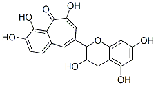 8-[(3,4-Dihydro-3,5,7-trihydroxy-2H-1-benzopyran)-2-yl]-3,4,6-trihydroxy-5H-benzocyclohepten-5-one CAS#: 18539-40-7