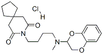 8-[4-(1,4-BENZODIOXAN-2-YLMETHYLAMINO)BUTYL]-8-AZASPIRO[4.5]DECANE-7,9-DIONE HYDROCHLORIDE CAS#: 113777-33-6