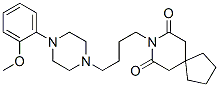 8-[4-[4-(2-Methoxyphenyl)-1-piperazinyl]butyl]-8-azaspiro[4.5]decane-7,9-dione CAS#: 21103-03-7