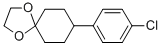 8-(4-CHLOROPHENYL)-1,4-DIOXASPRIRO[4,5]DECANE CAS#: 25253-51-4