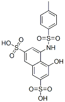 8-(4-methylphenylsulfonamido)-1-naphthol-3,6-disulfonicacid CAS#: 17618-71-2