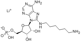 8-(6-AMINOHEXYL)AMINO-ADENOSINE 5'-MONOPHOSPHATE LITHIUM SALT CAS#: 102029-82-3